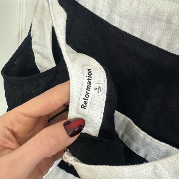 Reformation ROBBIE linen two piece set - Picture 5 of 6